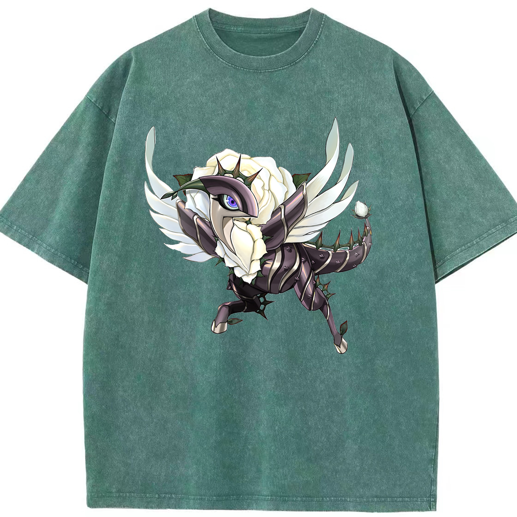 （画像用） 遊☆戯☆王 Yu-Gi-Oh! 綿100% ヴィンテージ風 半袖Tシャツ（フロントプリント）